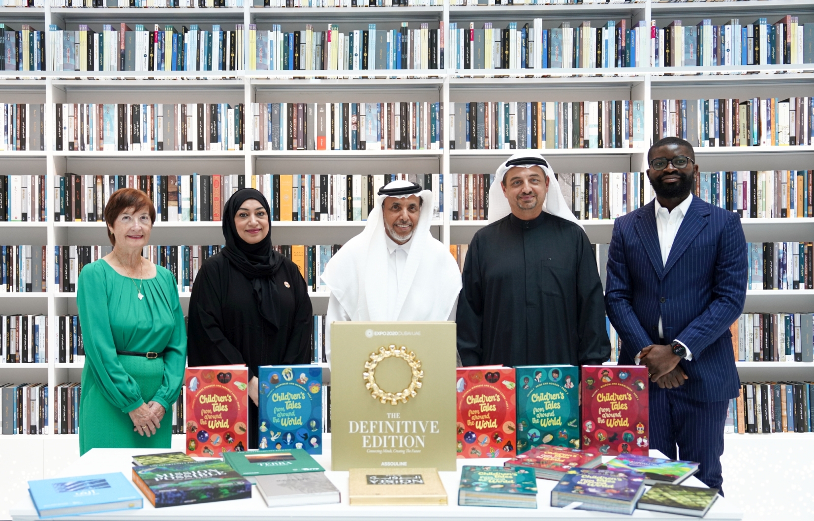 Expo City Dubai Authority Gifts Mohammed bin Rashid Library Over 100 Books