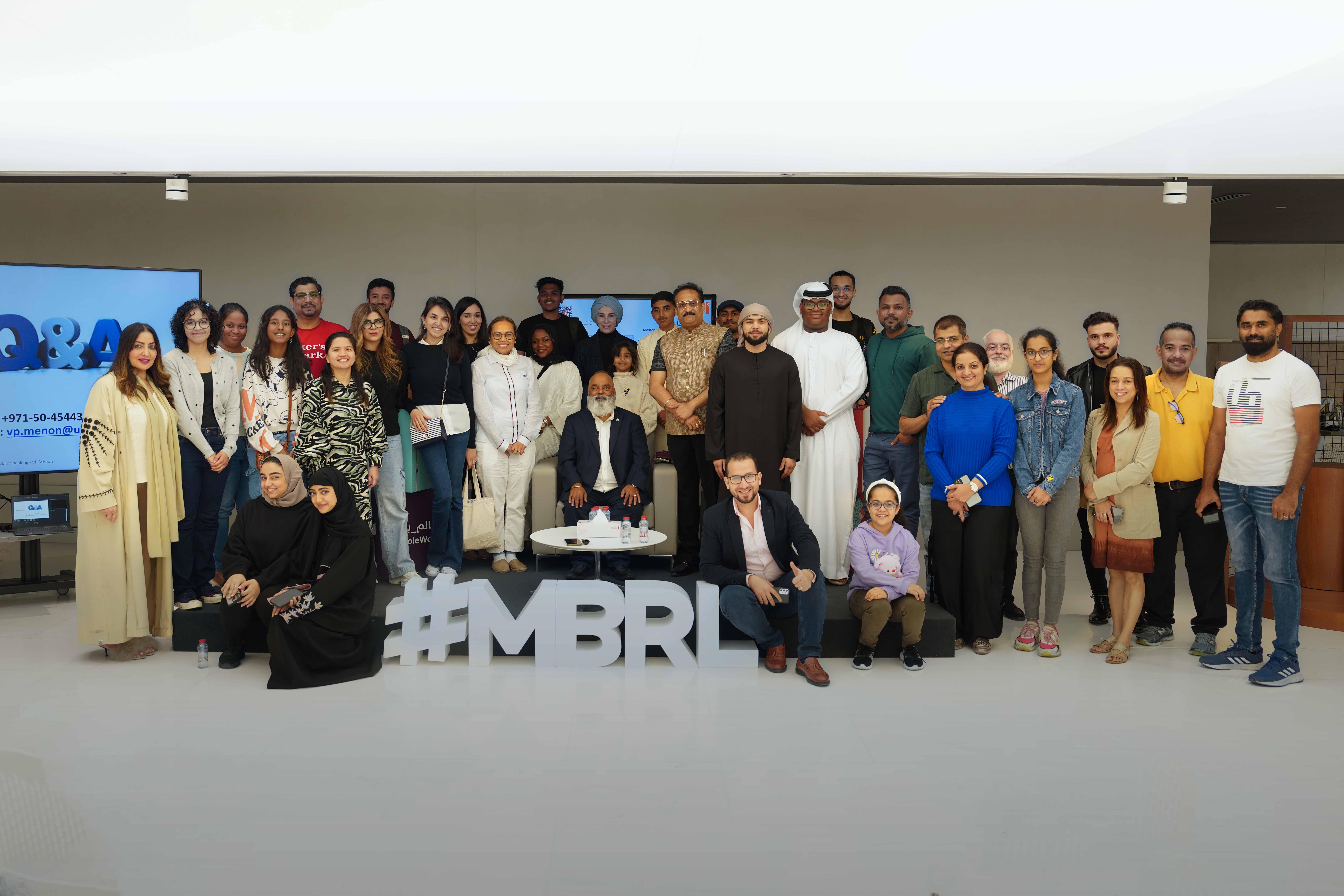 Wide Participation in the “Public Speaking Workshop” at Mohammed Bin Rashid Library