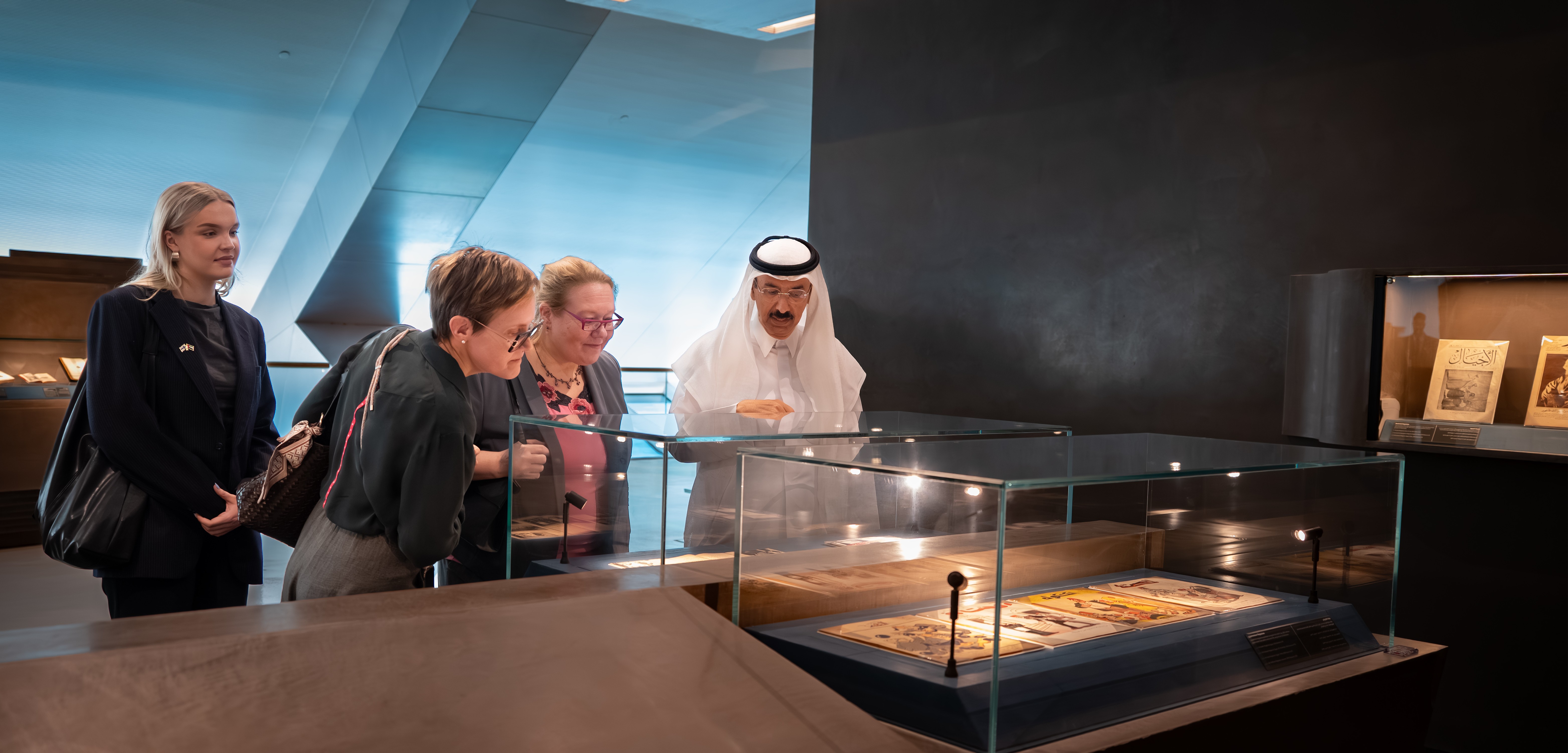 The visit supports the 50-year relationship between the two nations. Mohammed Bin Rashid Library Welcomes Finnish Ambassador